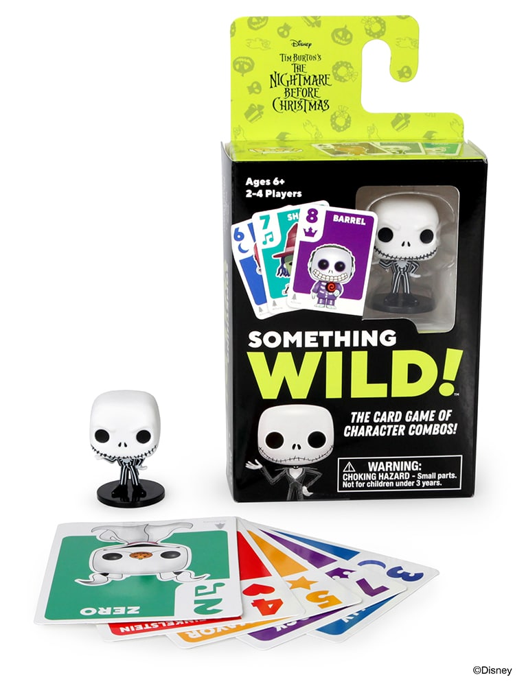 Nightmare Before Christmas Something Wild Pop! Card Game - English Edition