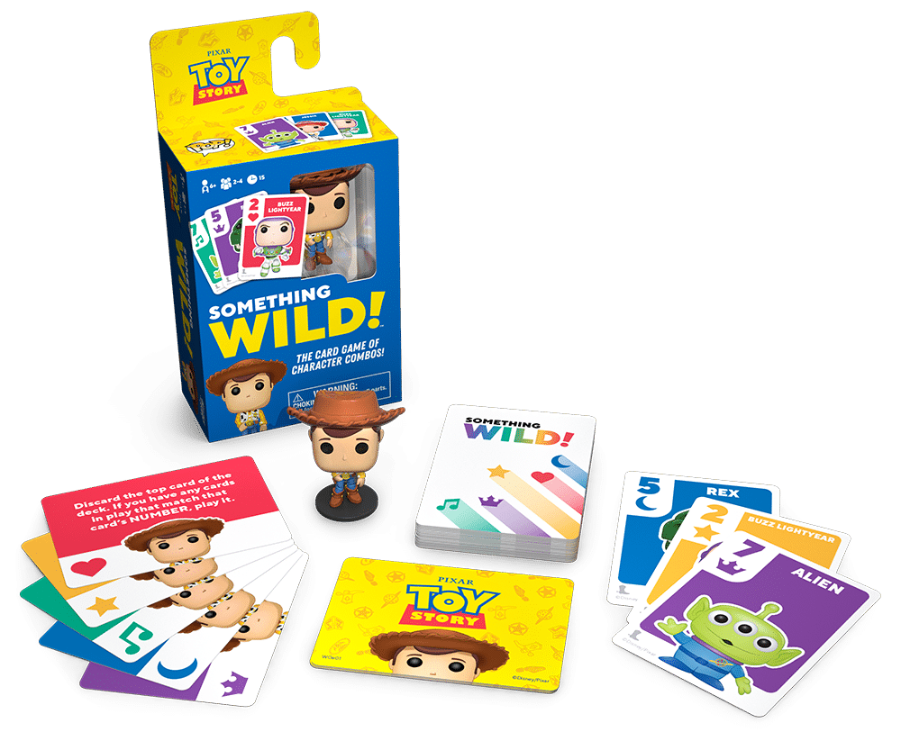 Something Wild Disney Toy Story Card Game Woody