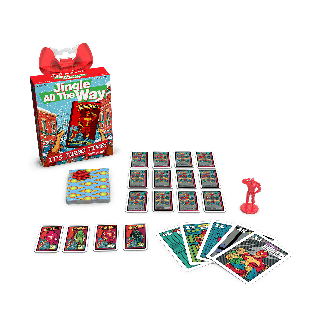 Jingle All the Way: It's Turbo Time! Card Game