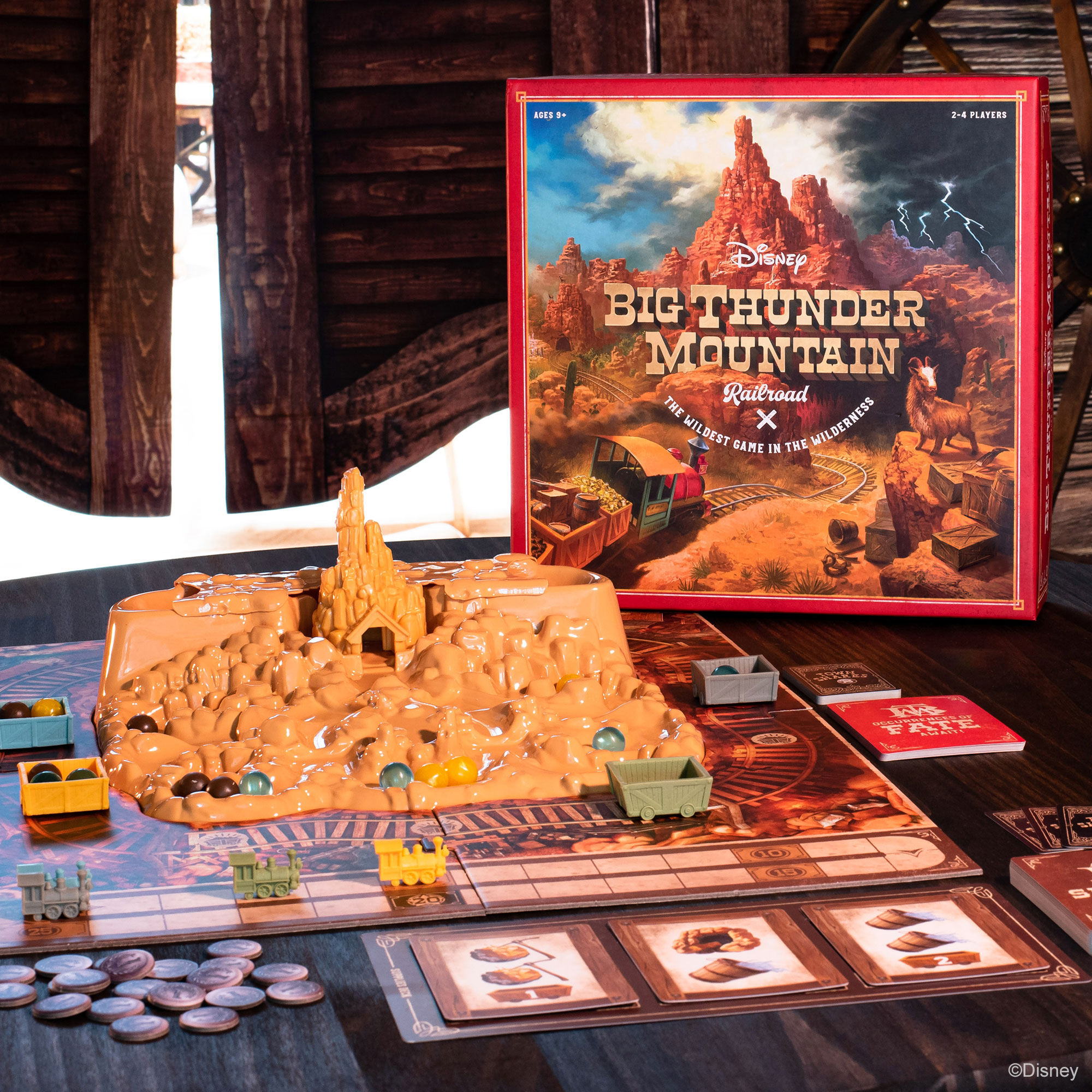 Disney Big Thunder Mountain Railroad Game