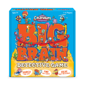 Box of Cranium Big Brain Detective Game