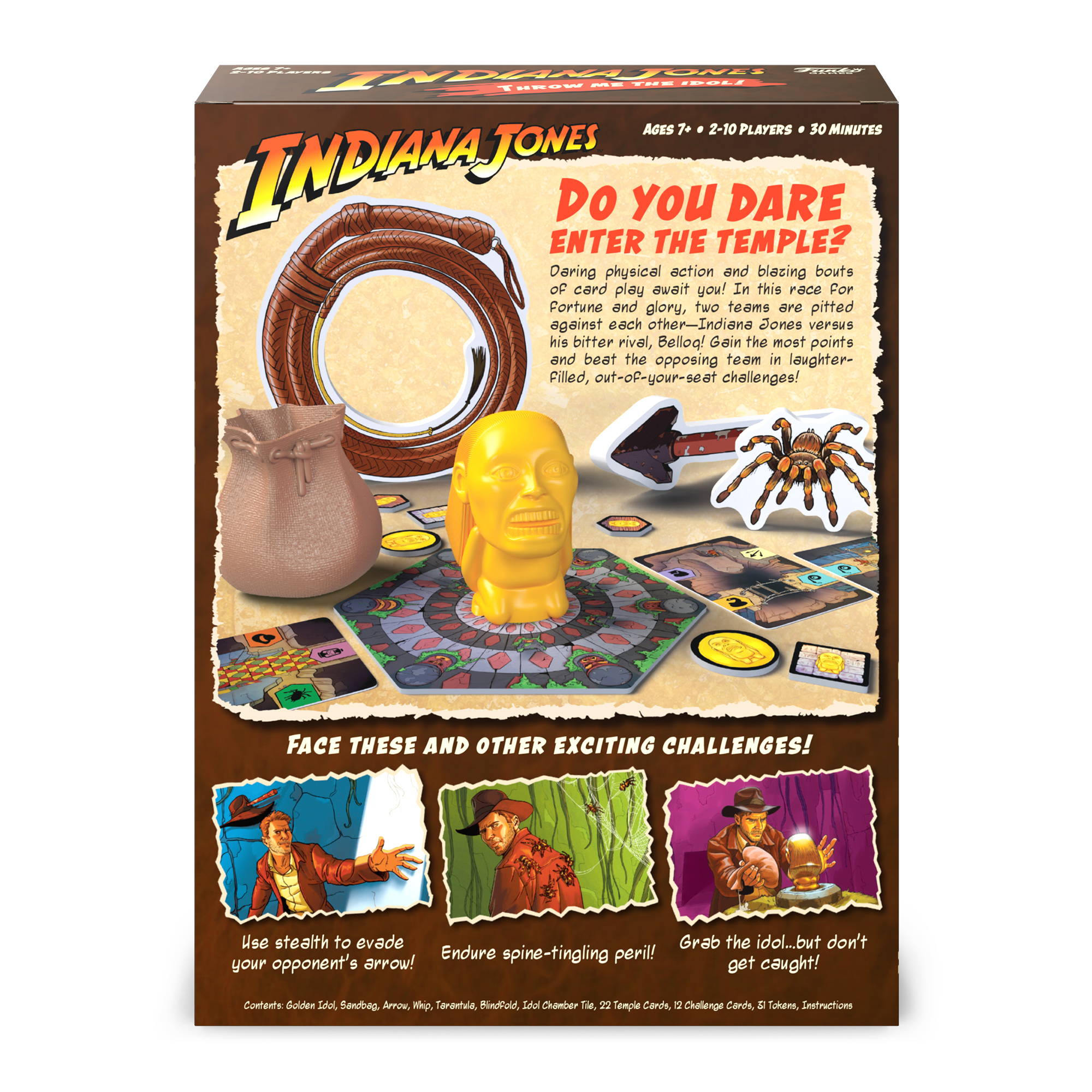 The Game of Life Indiana Jones Instructions - Hasbro