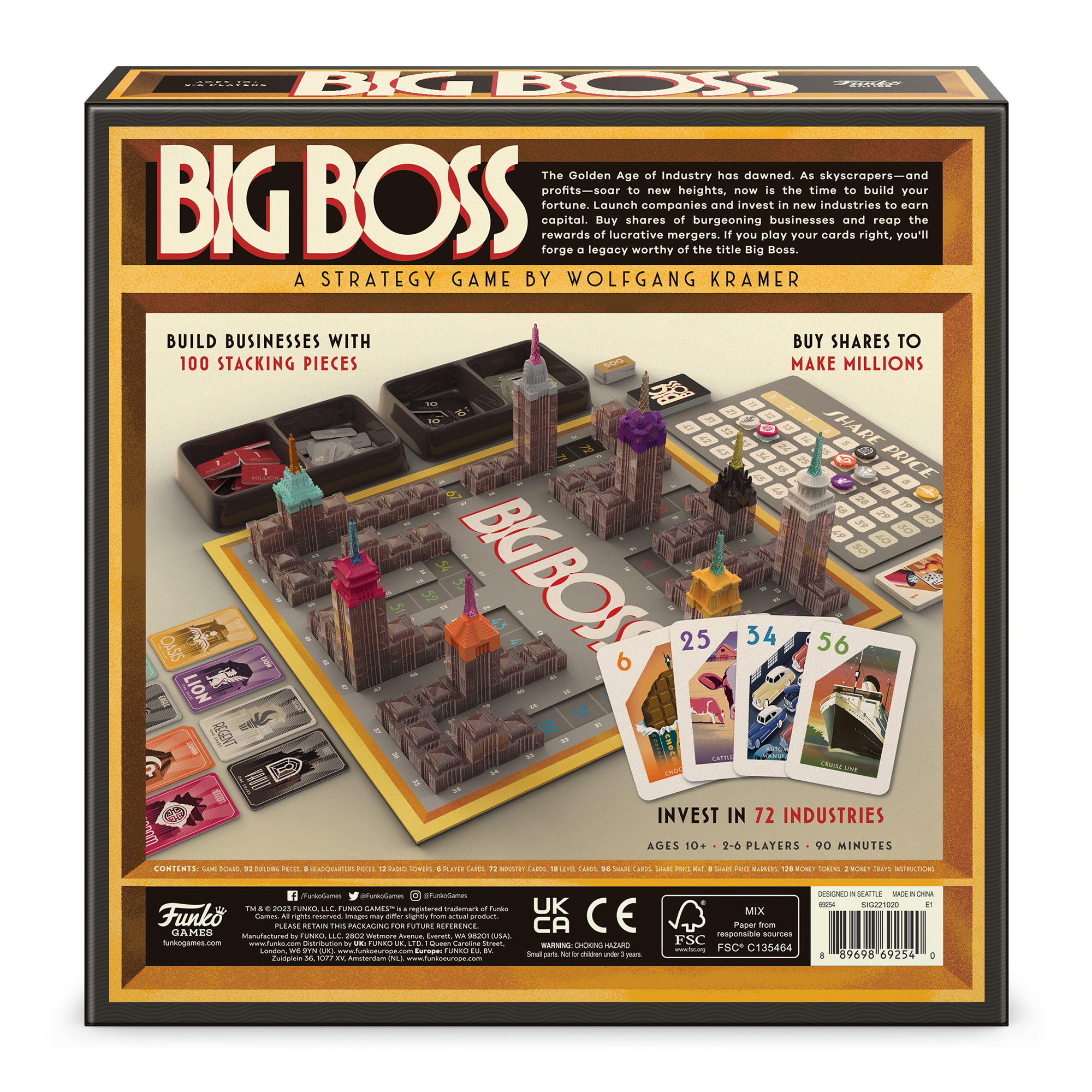 Big boss ビッグボス　新バージョン　ボードゲーム